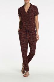  Drawstring Crepe Jumpsuit
