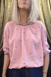  Lovely Cranes Blouse