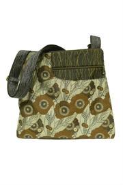  Brown Fabric Handbag