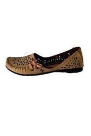  Brown Leather Slippers