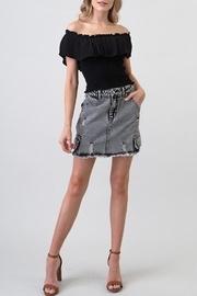  Black Acid Skirt
