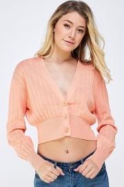  Cropped Sweater Cardigan