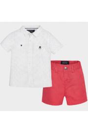  Button-up & Shorts Outfit