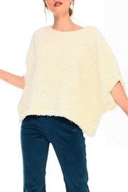  Fuzzy Dolman Sweater