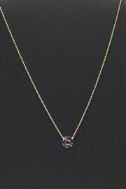  Mini Multi-color Stone Necklace