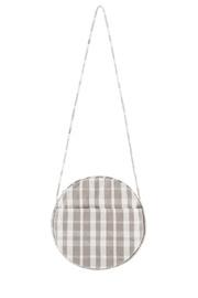  Plaid Circle Purse