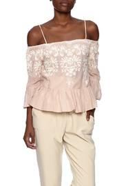  Blush Embroidered Top