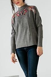  Embroidered Birdie Sweater