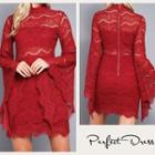  Red Statement Dress