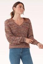  Loose-knit Marbled Sweater