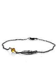  Feather Bracelet In Silver
