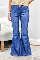  Judy Blue High Waist Denim Bell Bottoms