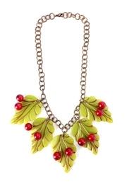  Cherry Leaves Necklace