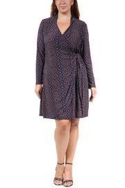  V-neck Wrap Dress