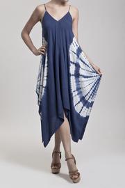  Tie-dye Asymmetrical Dress