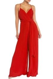  Pleated Wide-pants Jumpsuit