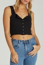  Cropped Button-up Tank