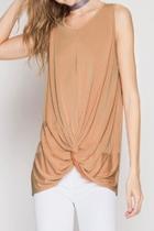  Apricot Knot Top