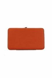  Wildflower Orange Flat Wallet