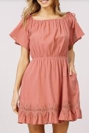  Ruffled Lace Dress