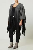  Ombre Effect Poncho