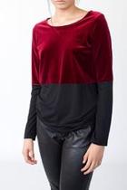  Half Velvet Top
