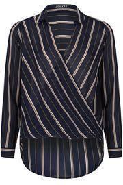  Striped Blouse Blue