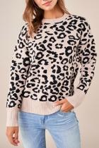  Smitten Leopard-print Sweater
