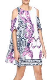 Purple Paisley Dress