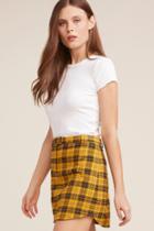  Totally Paused Plaid Skirt