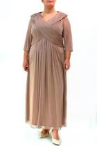  Champagne Curvygirl Gown