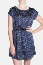  Satin Polka Dot Dress