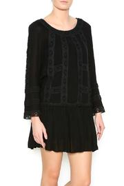  Black Crochet Dress