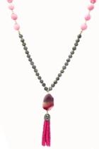  Pink Stone Necklace