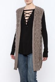  Eyelash Cashmere Duster