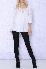  Woven Tunic Top