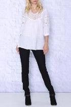  Woven Tunic Top