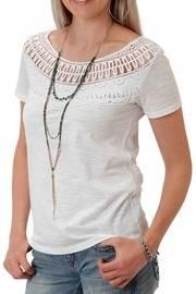  Lace Neck Shirt