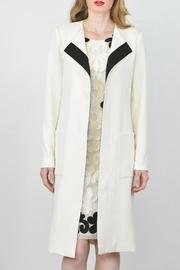  Ribbon Accent Coat