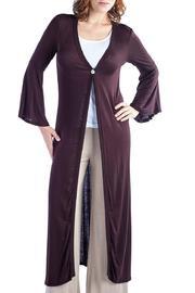  One-button Maxi Jacket