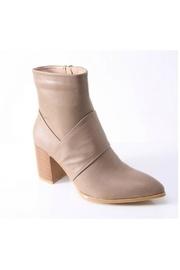  Chunky Heel Bootie