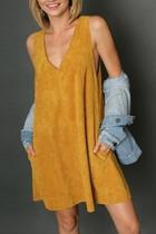  Sexy Suede Dress
