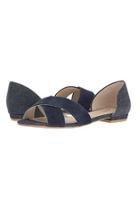  Slow Down Navy Suede Sandal