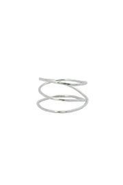  Silver Spiral Ring