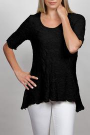  Scoop Textured Top