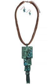 Graduated Squares Necklace