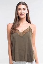  Lace-trim Spaghetti Cami
