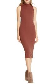  Rust Midi Dress
