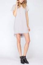  Mini Gray Dress