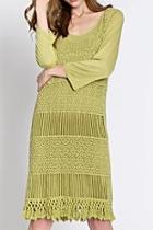  Fringe Crochet Dress